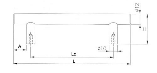Reelingkäepide Antiik