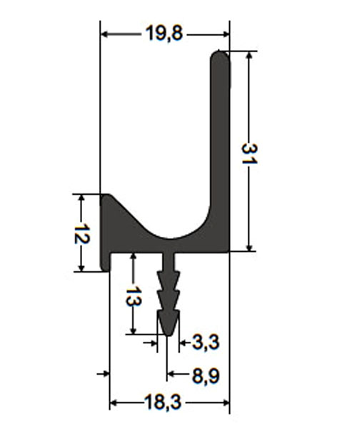 AL käepideme profiil