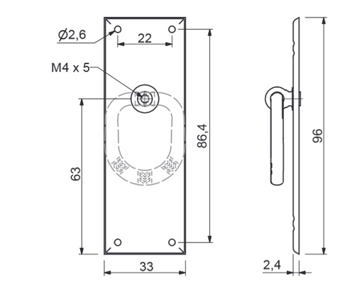 Antiikkäepide Uksele